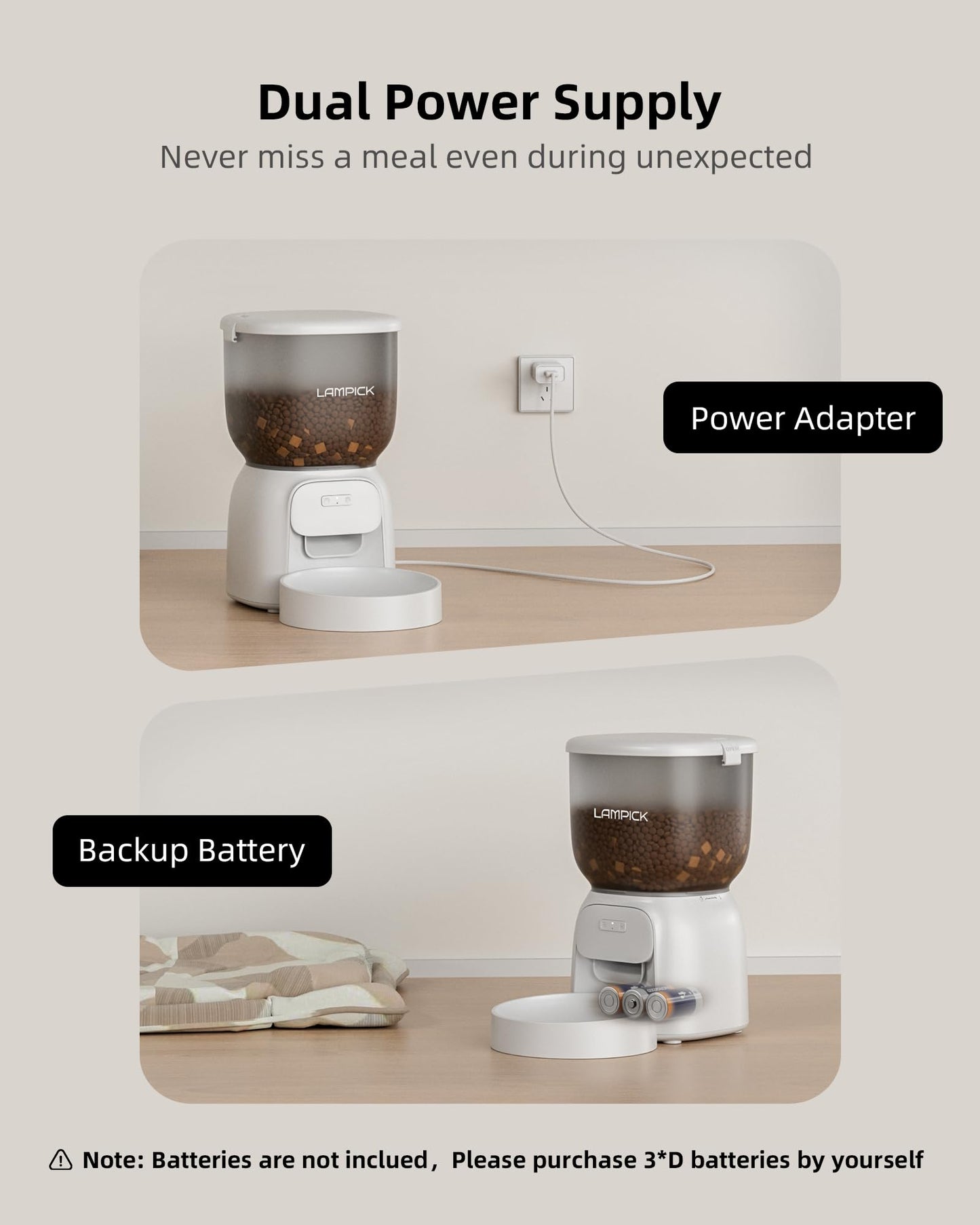 Smart Automatic Cat Feeder – Remote Control & Scientific Feeding